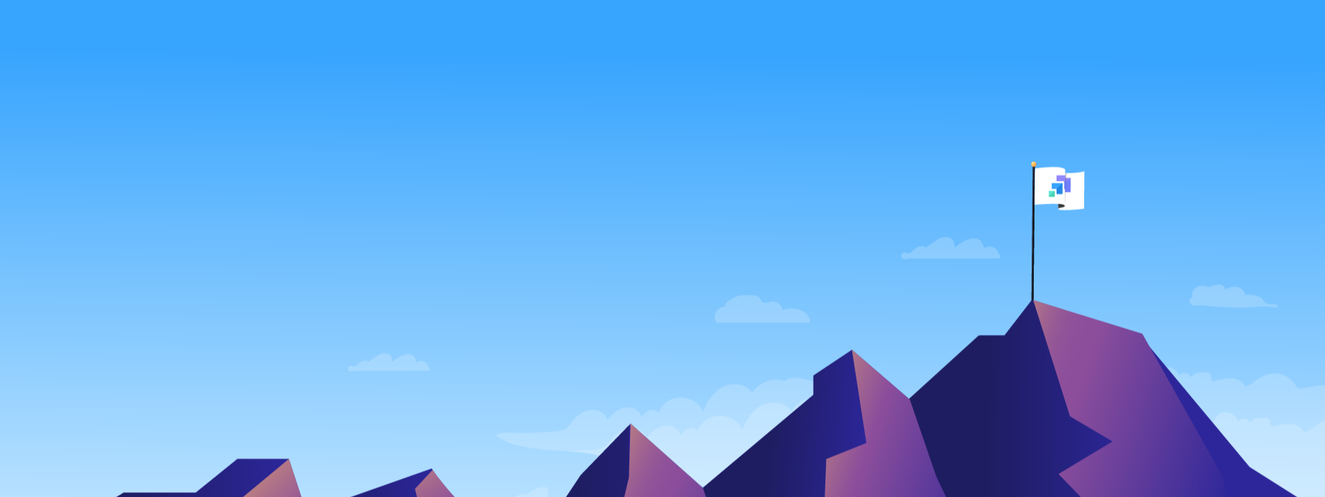 Flag on Mountain sM-1