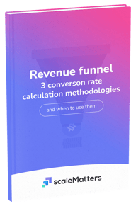 Ebook Revenue Funnel - 3 Conversion Rate Calculation Methodologies